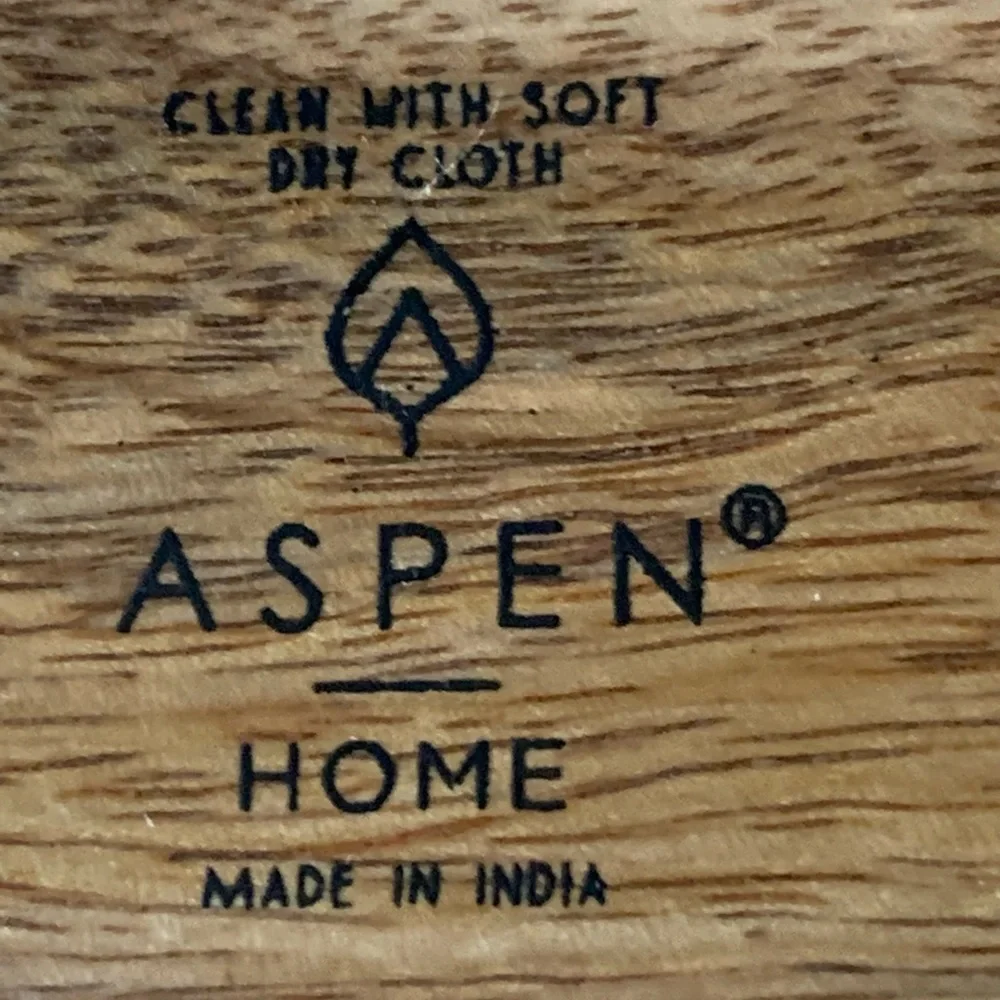 Wooden Tray with Deer Design
